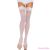 LEG AVENUE - OUTLET - NYLON STOCKING WHITE PLUS SIZE