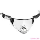 METAL HARD - RESTRAINT COLLAR WITH RING AND PADLOCK 12.5 CM
