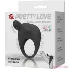 PRETTY LOVE - VIBRATING RING WITH TONGUE