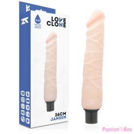   LOVECLONE - JANSEN SELF LUBRICATION VIBRATOR 26 CM -O- 4.2 CM