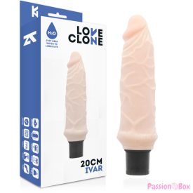 LOVECLONE - IVAR SELF LUBRICATION VIBRATOR 20 CM -O- 3.7 CM