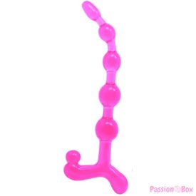 BAILE - BENDY TWIST PINK ANAL BALLS