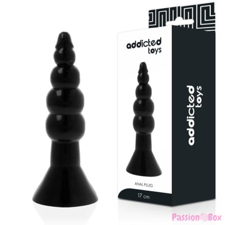 ADDICTED TOYS - ANAL PLUG 17 CM BLACK