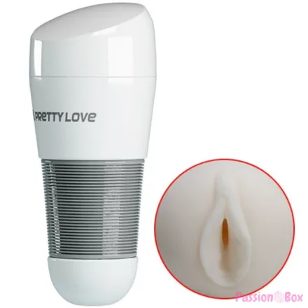 PRETTY LOVE - KITTY WHITE VAGINA MASTURBATOR