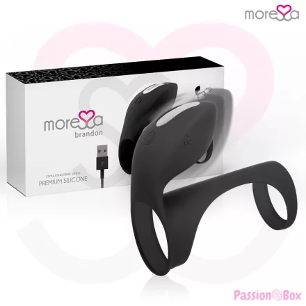 MORESSA - BRANDON VIBRATOR RING WITH COVER