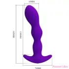 PRETTY LOVE - ANAL MASSAGER 12 LILAC VIBRATION MODES