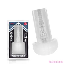 PUMP ADDICTED - PLEASURE SLEEVE MASTUBADOR SIZE L