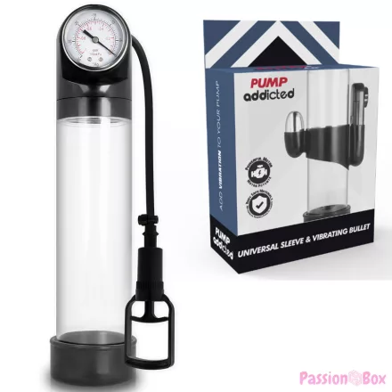 PUMP ADDICTED - RX9 TRANSPARENT VIBRATOR