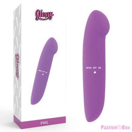 GLOSSY - PHIL VIBRATOR PURPLE