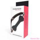 DARKNESS - BLACK BONE SILICONE GAG