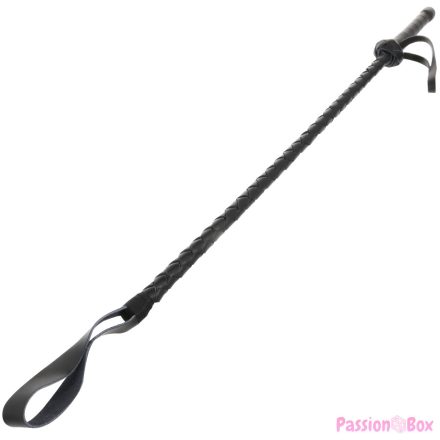DARKNESS - LEATHER FETISH BDSM WHIP 60CM