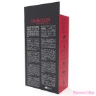 DARKNESS - ADJUSTABLE BLACK LEATHER ANKLE HANDCUFFS WITH PADLOCK