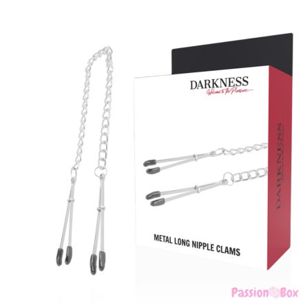 DARKNESS - ADJUSTABLE METAL NIPPLE Clamps
