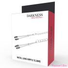 DARKNESS - ADJUSTABLE METAL NIPPLE Clamps