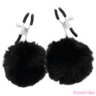 DARKNESS - NIPPLE CLAMPS WITH POM POMS 1