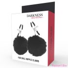 DARKNESS - NIPPLE CLAMPS WITH POM POMS 1