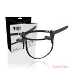 FETISH SUBMISSIVE HARNESS - BLACK DOUBLE PENETRATION