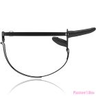 FETISH SUBMISSIVE HARNESS - BLACK DOUBLE PENETRATION