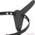 FETISH SUBMISSIVE HARNESS - BLACK SILICONE 15 CM