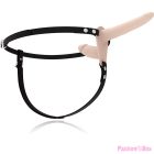 FETISH SUBMISSIVE HARNESS - DOUBLE PENETRATION FLESH UP VIBRATOR