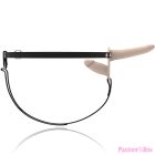 FETISH SUBMISSIVE HARNESS - DOUBLE PENETRATION FLESH UP VIBRATOR