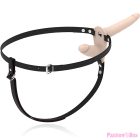 FETISH SUBMISSIVE HARNESS - DOUBLE PENETRATION FLESH UP VIBRATOR