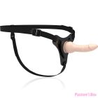 FETISH SUBMISSIVE HARNESS - FLESH REALISTIC SILICONE 16 CM