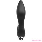 ADDICTED TOYS - PROSTATIC VIBRATOR RECHARGEABLE MODEL 6 - BLACK