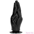 ALL BLACK - DILDO FISTING 21 CM