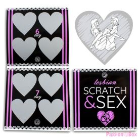   SECRETPLAY - SCRATCH & SEX GAME FOR COUPLES LESBIAN POSITIONS (ES/EN/FR/PT/DE)