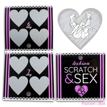 SECRETPLAY - SCRATCH & SEX GAME FOR COUPLES LESBIAN POSITIONS (ES/EN/FR/PT/DE)