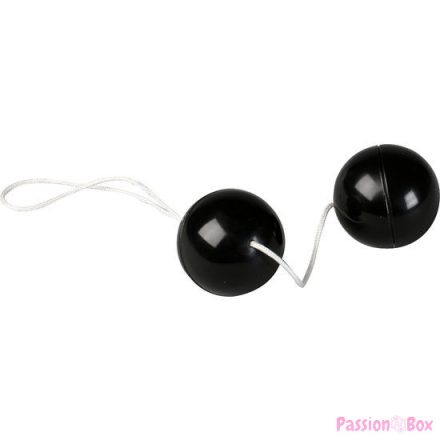 SEVEN CREATIONS - SUPERSOFT ORGASMIC BALLS BLACK