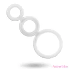 ADDICTED TOYS - RINGS SET FOR PENIS TRANSPARENT