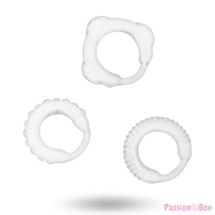 ADDICTED TOYS - C-RING SET CLEAR