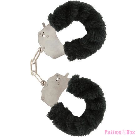 TOYJOY - FURRY FUN CUFFS BONDAGE BLACK