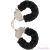 TOYJOY - FURRY FUN CUFFS BONDAGE BLACK
