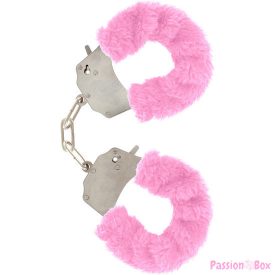 TOYJOY - FURRY FUN CUFFS BONDAGE PINK