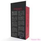 DARKNESS - SILICONE ANAL PLUG WITH WHITE TAIL