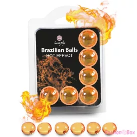 SECRETPLAY - SET 6 BRAZILIAN BALLS HEAT EFFECT