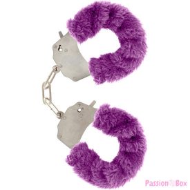 TOYJOY - FURRY FUN CUFFS BONDAGE PURPLE