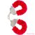 TOYJOY - FURRY FUN CUFFS BONDAGE RED