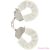 TOYJOY - FURRY FUN CUFFS BONDAGE WHITE