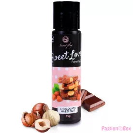 SECRETPLAY - GEL SWEET LOVE CHOCOLATE WITH HAZELNUT 60 ML