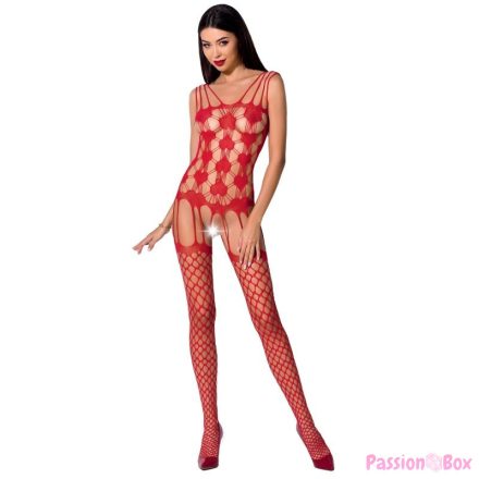 PASSION - WOMAN BS067 RED BODYSTOCKING ONE SIZE