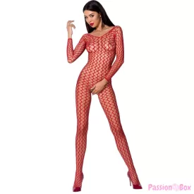 PASSION - WOMAN BS068 RED BODYSTOCKING ONE SIZE