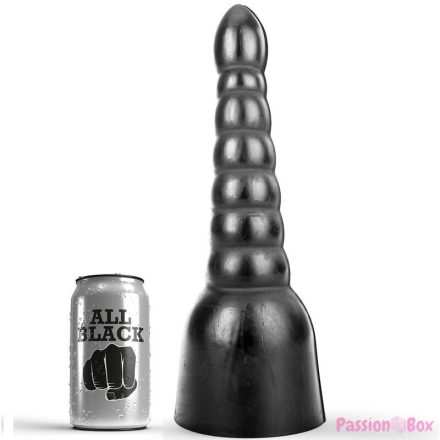 ALL BLACK - DILDO 34 CM