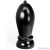 HUNG SYSTEM - ANAL ROLLING PLUG BLACK COLOR 24 CM