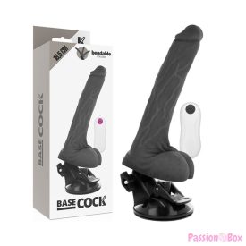   BASECOCK - REALISTIC ARTICULABLE REMOTE CONTROL BLACK 18.5 CM -O- 4 CM