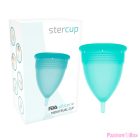 STERCUP - FDA SILICONE MENSTRUAL CUP AQUAMARINE - SIZE L