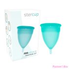 STERCUP - FDA SILICONE MENSTRUAL CUP AQUAMARINE - SIZE S